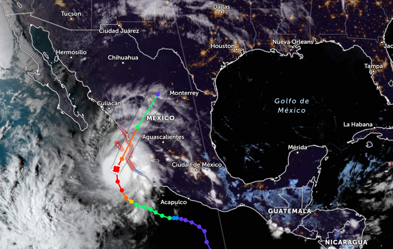 Roslyn Mantiene Su Trayectoria E Impactaría En Las Costas De Jalisco Y Nayarit Noticiaspv 